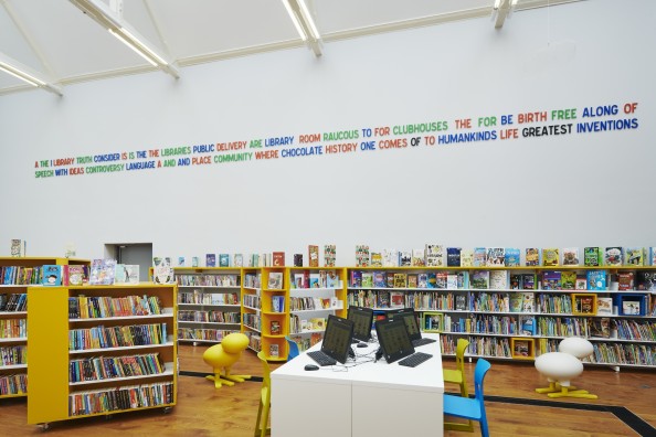 Alan Phelan Library Words Kevins St Library 4